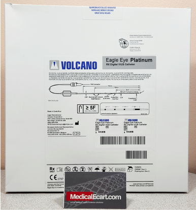 Philips 85900PST Volcano Eagle Eye Platinum ST (Short Tip), RX Digital IVUS catheter 5Fr, 014" X 150cm, Box of 01