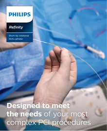 Philips 89900 Refinity Plus Short-tip rotational IVUS catheter 5Fr, 014" X 135cm, Box of 01