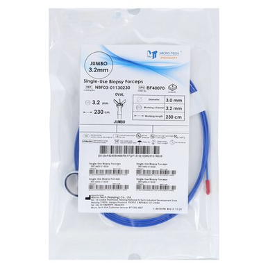 BF40071, Biopsy Forcep 230cm Single-Use 10/Bx, NBF03-01130230
