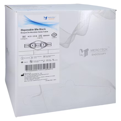 BB60051, AC01-109.M, Micro-Tech Endoscopy Usa, Bite Block Non-Sterile Disposable 100/Bx