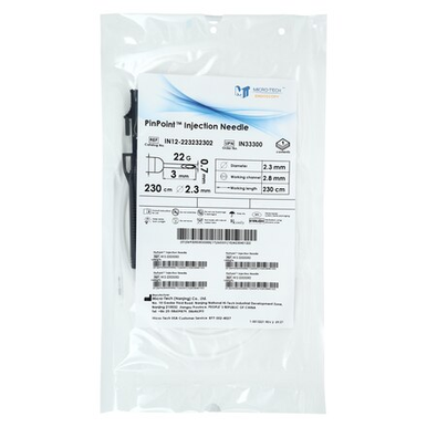 IN33301, IN12-223232302, Micro-Tech Endoscopy Injection Needle 230cm 22g 10/Bx, Micro-Tech Endoscopy Usa