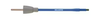 0014AMD, JOHNSON & JOHNSON SERVICES INC, MEGADYNE™ E-Z CLEAN™ Electrosurgical Electrode, 4IN Mod Nose Cone Blade, 10.2CM Length, Box of 24