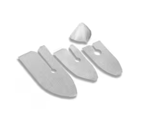 SMPM-02, Hernia Repair Mesh and Plug Surgipro™ Medium Nonabsorbable Knitted Polypropylene 3.5 X 2.5 cm Patch / 2.8 cm Plug 2.8 cm Diameter Rectangle Clear Sterile, Box of 2