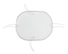 PCO3020FX - MEDTRONIC PLC - Parietex™ Optimized Composite (PCOx) Mesh, Polyester with Absorbable Collagen Film and Pre-placed Sutures, 30 x 20 cm Rectangle, Box of 1
