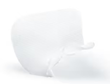 TECT1510ADP2L - MEDTRONIC PLC - Parietex™ Hydrophilic Anatomical Mesh Left Side, Polyester, 15 x 10 cm, Box of 1