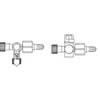 42384-11 - ICU MEDICAL INC - INTRAVENOUS STOPCOCK INTRALOCK 3 WAY, Box of 25
