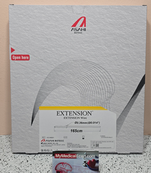 ASAHI AG149001 EXTENSION® PTCA Guide Wire Extension 165cm, Outer Diameter 0.36 mm (0.014"). Box of 5
