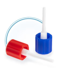 CGHD-100 - ICU MEDICAL INC - ClearGuard™ HD Caps (1 Red, 1 Blue) - Box of 100