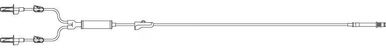 06543-01 - ICU MEDICAL INC - URINARY IRRIGATION SET 96IN PINCH CLAMP/ROLLER CLAMP NON-VENTED, Box of 20