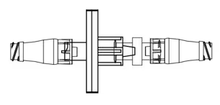 CH-34 - ICU MEDICAL INC - DOUBLE MICROCLAVE SYRINGE TRANSFER SET W STOCK ONLY 50EA/CS, Box of 50
