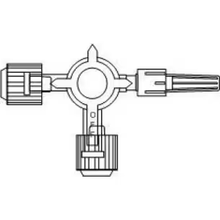 B4018- ICU MEDICAL INC - INTRAVENOUS STOPCOCK 3 WAY ROTATING HIGH FLOW LATEX FREE STERILE, Box of 50