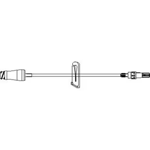 B3302 - ICU MEDICAL INC - IV EXTENSION TUBING 7IN MICROBORE ROTATING LUER LOCK DEHP-FREE, Box of 50