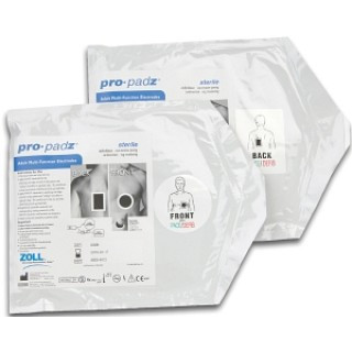 8900-4005 - ZOLL MEDICAL CORP -  Pro-Padz® Radiolucent Solid Gel Electrode, Box of 12