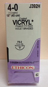 Ethicon J392H COATED VICRYL® (polyglactin 910) Suture