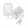 2602Z - Conmed Corp - PadPro® Defib Electrode Mini Pediatric, Radiotranslucent Pads with Zoll® Connector, Box of 10