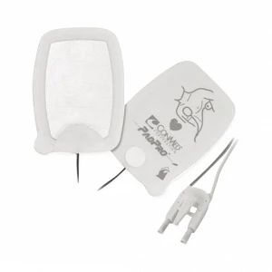 2602Z - Conmed Corp - PadPro® Defib Electrode Mini Pediatric, Radiotranslucent Pads with Zoll® Connector, Box of 10