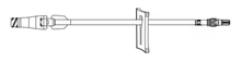 MC33213 - ICU MEDICAL INC - IV EXTENSION TUBING 7IN PRESSURE MICROBORE, Box of 50