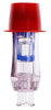 CH2000S-C - ICU MEDICAL INC - Spiros® IV Connector, Closed Male Luer, Red Cap, Box of 50