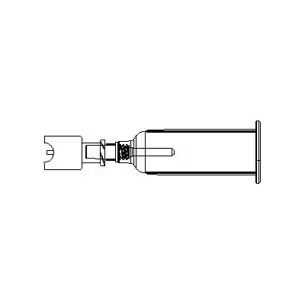 42327-02 - ICU MEDICAL INC - CANNULA LUNT SAFESET W/BLOOD TUBE HOLDER, Box of 25