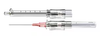 3057 - ICU MEDICAL INC - Protectiv® Safety IV Catheter, Straight Hub, FEP Polymer, Radiopaque, Pink, 20GA x 1IN, Box of 50