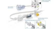 46115-39 - ICU MEDICAL INC - PRESSURE MONITOR TRANSDUCER TRANSPAC IV 84IN FLUSH DEVICE