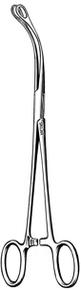 22-9480 - SKLAR CORP - Sklar Instruments® OR Grade Peanut Sponge Forceps, Curved, Serrated, 8IN, Box of 1