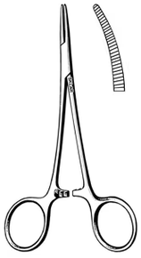 23-2506 - SKLAR CORP - Sklar Instruments® OR Grade, Sklarlite XD Halsted Mosquito Forceps, Curved, 5IN, Box of 1