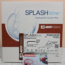 Medical MSWSTFA35180 SPLASHwire™ Hydrophilic Steerable Guide Wire 0.035" STIFF ANGLED, 0.035” (0.89 mm) X 180cm, 3.0mm Angled tip, Box of 05