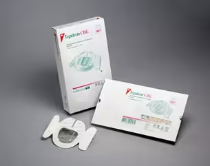 1657 - SOLVENTUM CORP - 3M™ Tegaderm™ CHG Chlorhexidine Gluconate I.V. Securement Dressing 1657, Box of 25