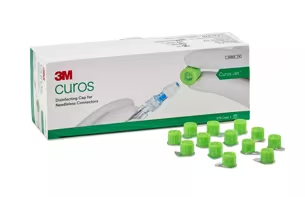 CFJ1-270 - SOLVENTUM CORP - 3M™ Curos Jet™ Disinfecting Cap for Needleless Connectors CFJ1-270, Box of 270