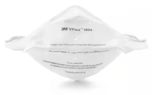 1804 - SOLVENTUM CORP - 3M™ VFlex™ Healthcare Particulate Respirator and Surgical Mask 1804, N95, Box of 8