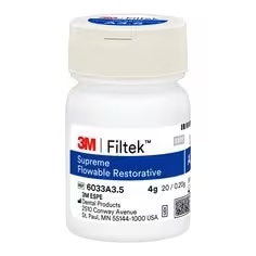 6033A3.5 - SOLVENTUM CORP - 3M™ Filtek™ Supreme Flowable Restorative, 6033A3.5, 20 - 0.2g Capsules, Box of 1