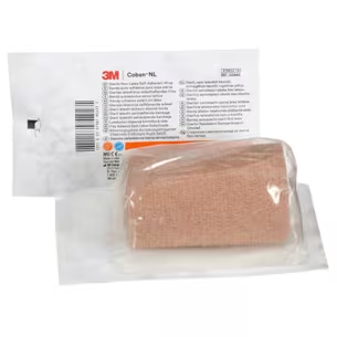 2084S - SOLVENTUM CORP - 3M™ Coban™ NL Sterile Non-Latex Self-Adherent Wrap, 2084S, 4IN x 5YD, 18 Rolls/Case, Box of 18 Rolls