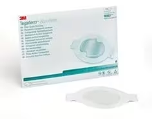 90801 - SOLVENTUM CORP - 3M™ Tegaderm™ Absorbent Clear Acrylic Dressing, 90801, Oval, 4-3/8 in x 5 in (11.1 cm x 12.7 cm), 10/ct 4ct/Case, Box of 4
