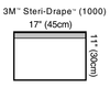 1000 - SOLVENTUM CORP - 3M™ Steri-Drape™ Small Towel Drape, 1000, 45 cm x 30 cm (17 in x 11 in), 10/Carton, 4 Cartons/Case, Box of 40