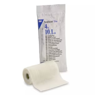 82004 - SOLVENTUM CORP - 3M™ Scotchcast™ Plus Casting Tape 82004, White, 4IN x 4YD, Box of 10