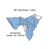 1081 - SOLVENTUM CORP - 3M™ Steri-Drape™ TUR Drape 1081, Box of 14 1081 - SOLVENTUM CORP - 3M™ Steri-Drape™ TUR Drape 1081, Box of 14