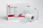 1534-2 - SOLVENTUM CORP - 3M(TM) TRANSPORE(TM) WHITE 2INCHES X 10 YARDS 6 ROLLS/BOX 10 BOXES/CASE 1534-2, Box of 6 Rolls