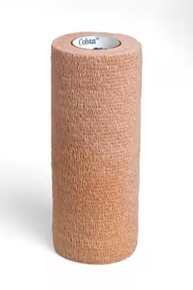 1586 - SOLVENTUM CORP - 3M™ Coban™ Self-Adherent Wrap, Tan, 6IN x 5YD (12RL/CS), Box of 12 Rolls