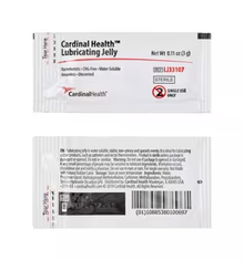 9166 - Cardinal Health™ Lubricating Jelly, 3GM, Box of 50