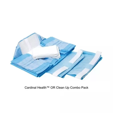 ORC999OR13 - Cardinal Health™ OR Clean Up Kit including Rayon Mop, Box of 15