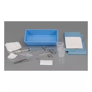 ACS-S-LACA - Cardinal Health™ 32 Piece Laceration Tray with Needle Holder, for California Customers Only, Box of 20