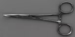 16-1002 - Cardinal Health™ Kelly Forceps, Serrated, Straight, 5.5IN, Floor Grade, Box of 50