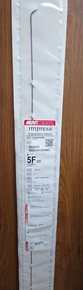 Medical 510035VER Impress ® Diagnostic Peripheral Catheter, VERT, 5Fr x 100 cm, Braided, 0 Side Ports, Box of 05