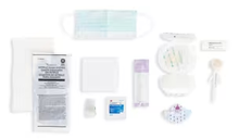 03-2901 - Cardinal Health™ Dressing Change Kit including Tegaderm™ CHG Transparent CVC/PICC Securement Dressing, Box of 50