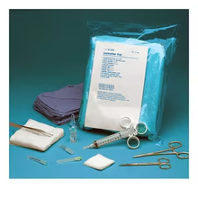 05-5400CA - Cardinal Health™ 29 Piece Laceration Tray with Webster Needle Holder, Large Loop, 4.75IN, for California Customers Only, Box of 20