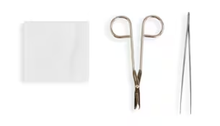 24000-005 - Cardinal Health™ Suture Removal Tray including Littauer Scissors, Wire, 4.5IN and Adson Dressing Forceps, 4.75IN, Box of 50
