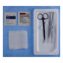 06-6400CA - Cardinal Health™ Suture Removal Tray including Iris Scissors, Curved, 4.75IN and Adson Forceps, Serrated, for California Customers Only, Box of 50