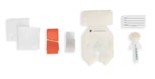 01-96001S - Cardinal Health™ IV Start Kit including ChloraPrep® CHG 1ML, Tegaderm™ 1683 IV Securement Dressing, and Orange Tourniquet, Box of 50