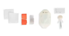 01-91001S - Cardinal Health™ IV Start Kit including ChloraPrep® CHG 1ML, Tegaderm™ 1624W Transparent Dressing and Orange Tourniquet, Box of 100